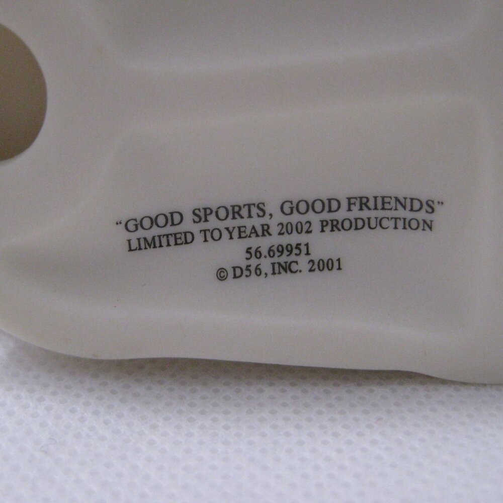 Rare Department 56 Snowbabies Good Sports Good Friends Starlight Games Limited - Picture 10 of 11
